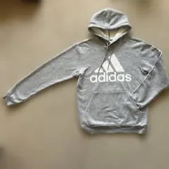 adidas アディダス パーカー グレー 裏起毛