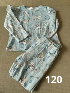 シナモロール 女の子長袖パジャマ 120cm