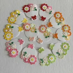 クラフトパンチ　お花花束　 ペーパークラフト