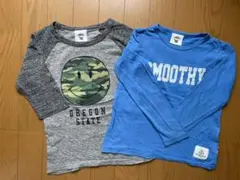 スムージー smoothy2枚組　7部袖＆長袖Tシャツ　110cm100cmのサムネイル