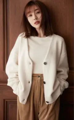 TODAYFUL トゥデイフル Wool Ribknit Cardiga - メルカリ