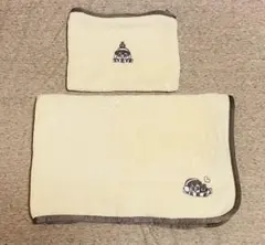 ふわふわブランケット　ファスナー付き袋付き　膝掛け　枕カバー　おくるみ