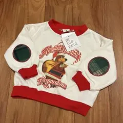 【新品タグ付き】micorrid トレーナー　くま　クリスマス