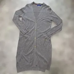 ブルーレーベルクレストブリッジ ロングカーディガン