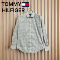 トミーヒルフィガー チェックシャツ L相当 長袖 THFLEX