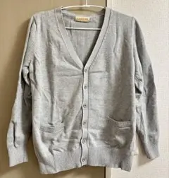 制服カーディガン　グレー