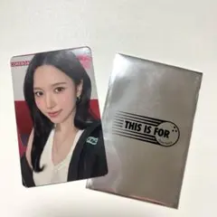 TWICE THIS IS FOR ポップアップ 購入限定トレカ ミナ