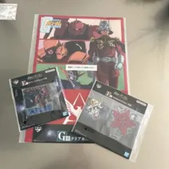 【未開封】機動戦士ガンダム　一番くじ　E.F.G賞　3種