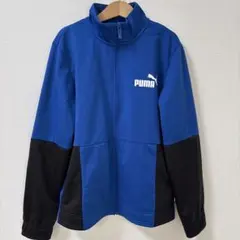 PUMA ジップアップジャケット 152 青黒