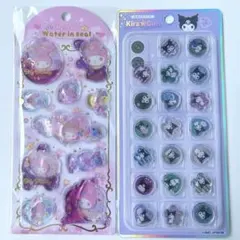 正規品新品ウォーターシール♡おはじきシールセット