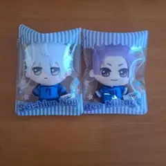 ブルーロック ブルロ 凪 玲王 キーホルダー ぬいぐるみ ちびぬい