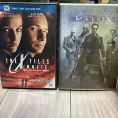X-ファイル ザ・ムービー マトリックス DVD 2本セット
