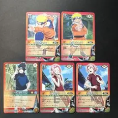NARUTOカードゲーム 春野サクラ うずまきナルト 奈良シカマル 3枚