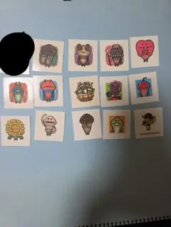 なめこスナック シール14枚セット