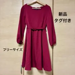 clear ワンピース　フリーサイズ　新品タグ付き