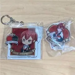 ツイステ リドル アクキー アクリル缶バッジ