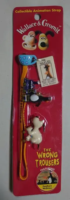 ウォレスとグルミット　ストラップセット 楽天市場】グルミット キーホルダー 正規品 ウォレスと