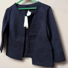 ユニクロ ノーカラージャケット