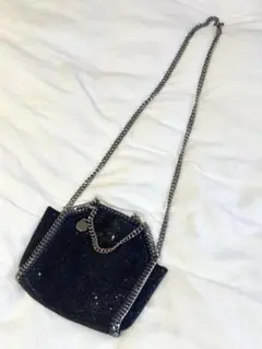 即日発送 Stella McCartney ファラベラショルダーバッグ キラキラのサムネイル