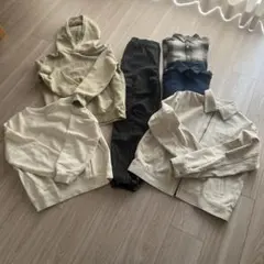 美品　2025年ユニクロZARA 男の子150まとめ売り　6点