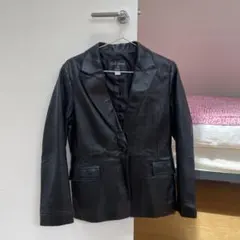 first avenue de base レザージャケット 牛革 黒