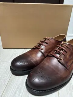 美品】a.testoni ヌバック/レザー バイカラー 黒 茶 UK5.5 - メルカリ