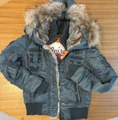 AVIREX アヴィレックス N-2B フライトジャケット リアルファー S