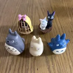 となりのトトロ＆魔女の宅急便　5体セット　ジブリ