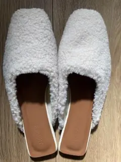 ファー サンダル