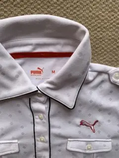 美品　プーマ ゴルフ 長袖ポロシャツ M