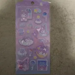 ま*読様 ジュエルマシュマロステッカー サンリオ クロミ