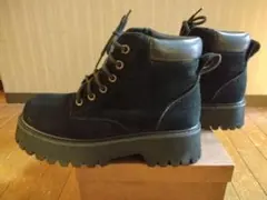 【超美品】sedacle デザインストリングブーツ S ブラックのサムネイル