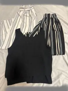 AZUL by moussy ノースリーブ ブラック Mサイズのサムネイル