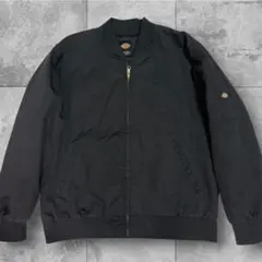 レア ディッキーズ ダック ボマージャケット MA-1 黒 L キルティング