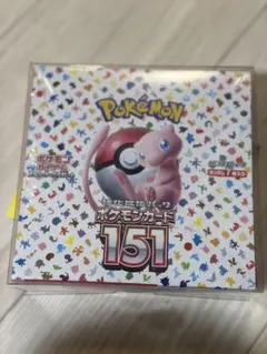 正規品】ポケモンカード 151 シュリペリなし1box！テープ付箱のまま