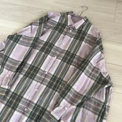 【toujours /トゥジュー 】マドラスチェック シャツワンピースのサムネイル
