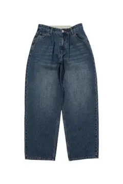 X-girl FACE WIDE TAPERED PANTS サイズM