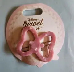 ◇ディズニーストア　限定品　プリンセス　ヘアアクセサリー　リボン　ピンク　愛