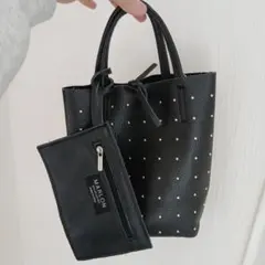 MARLON FIRENZE マルロンSHOPPER MINI STUDSバッグ