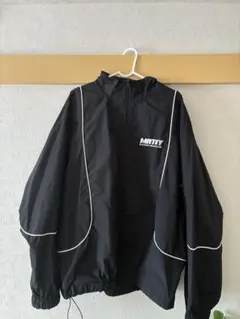 SUGGESTION ナイロンジャケット ブラック L