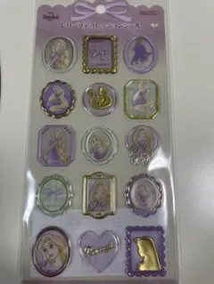 ラプンツェル　レリーフデコレーションシール