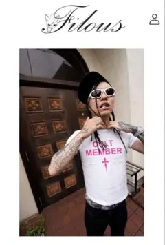 Filous CULT MEMBER Tシャツ MIKADO着用 - メルカリ