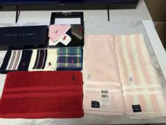 RALPH LAUREN タオルハンカチ 2枚