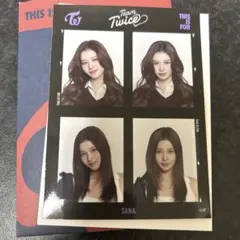 TWICE サナ ステッカー 証明写真