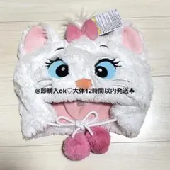 おしゃれキャット マリー ファンキャップ 被り物 ディズニー ミニー