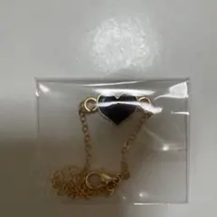 ハート型ゴールドトーン ブレスレット