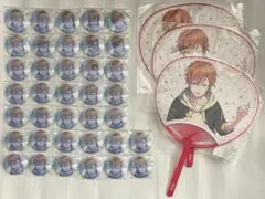 彰人 星3 特訓前 缶バッジ ハフアニ展 うちわ