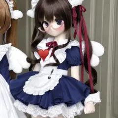 1/4 MDD MSD 40cm ドール メイド服 半袖 ディーラー様製
