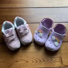 キッズシューズ＆サンダル　15センチ　2足セット