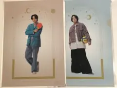 ラウンドワン FANTASTICS 澤本夏輝＆世界セット クリアファイル